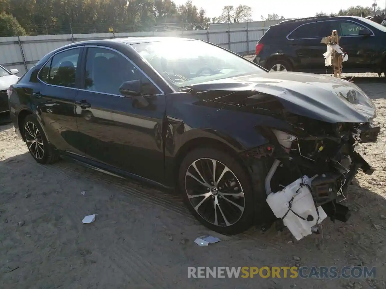 1 Photograph of a damaged car 4T1G11AK7LU357153 TOYOTA CAMRY 2020