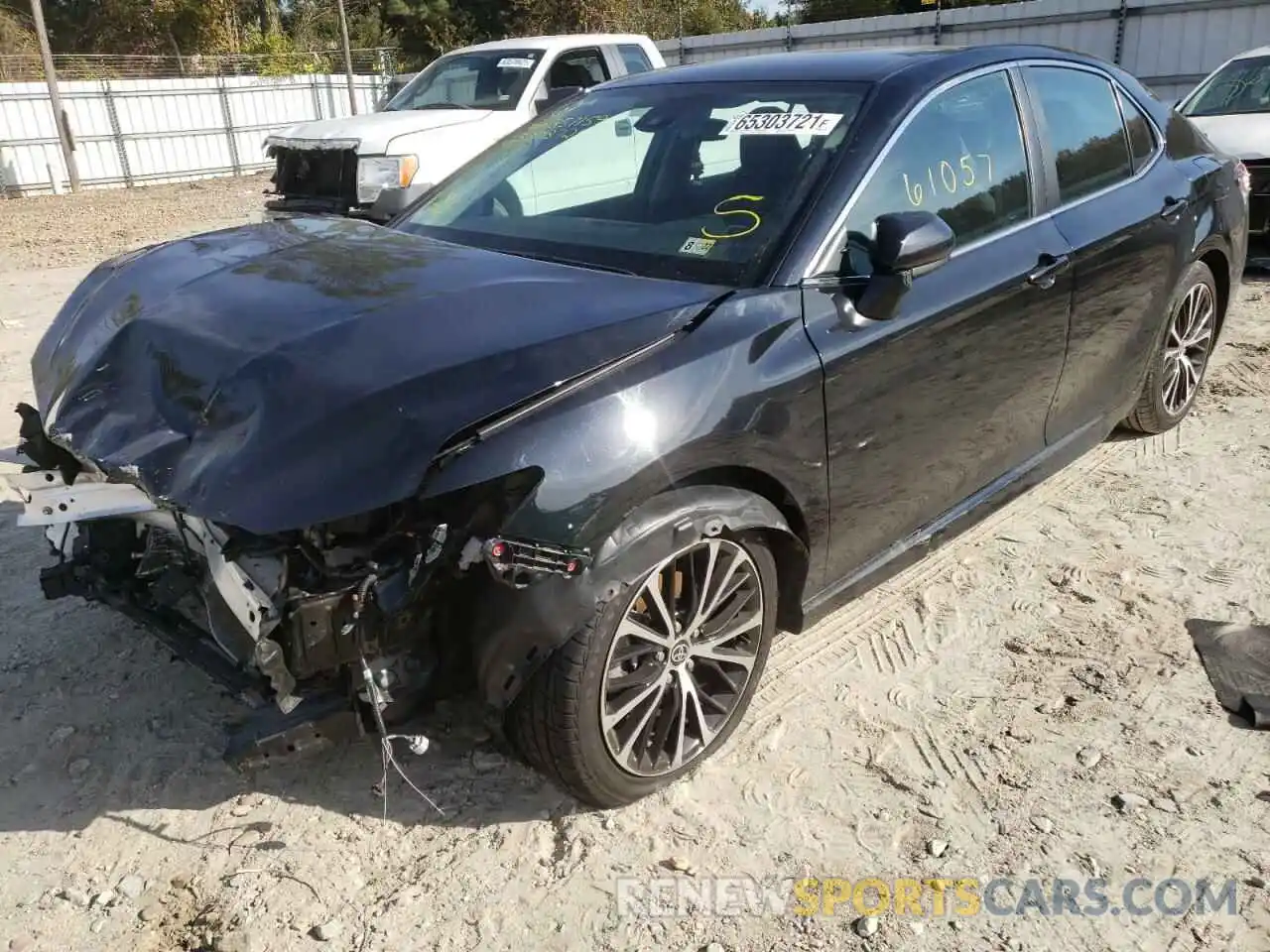 2 Photograph of a damaged car 4T1G11AK7LU357153 TOYOTA CAMRY 2020