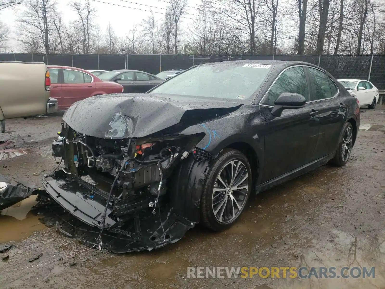 2 Photograph of a damaged car 4T1G11AK7LU357203 TOYOTA CAMRY 2020