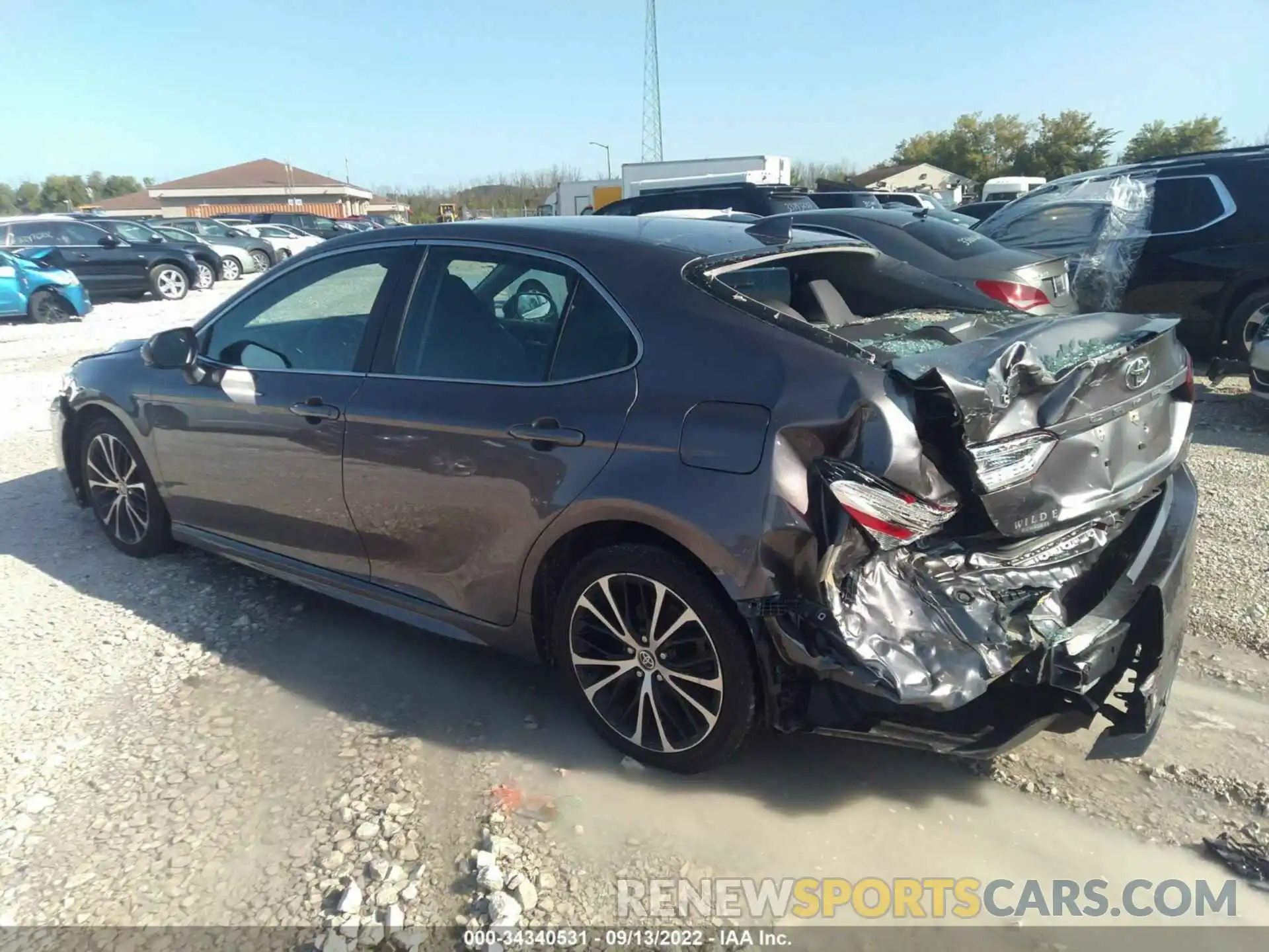 3 Photograph of a damaged car 4T1G11AK7LU357458 TOYOTA CAMRY 2020