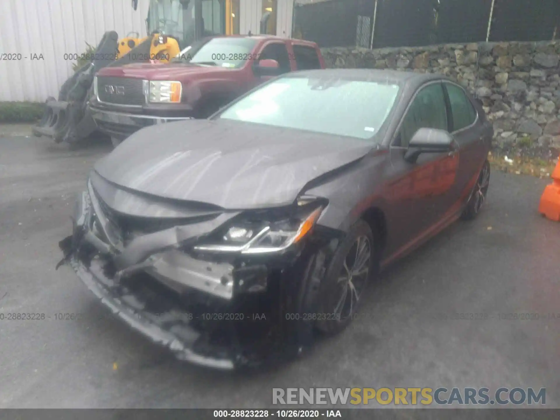 2 Photograph of a damaged car 4T1G11AK7LU358545 TOYOTA CAMRY 2020