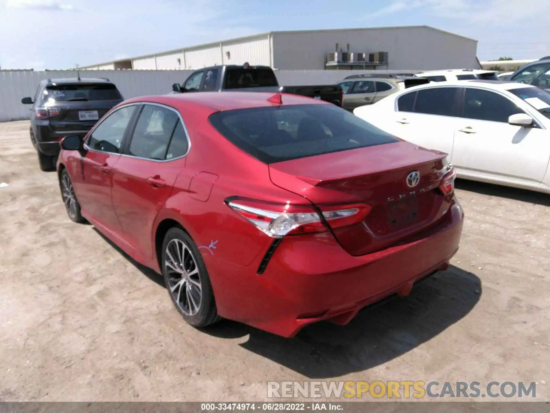 3 Photograph of a damaged car 4T1G11AK7LU358769 TOYOTA CAMRY 2020