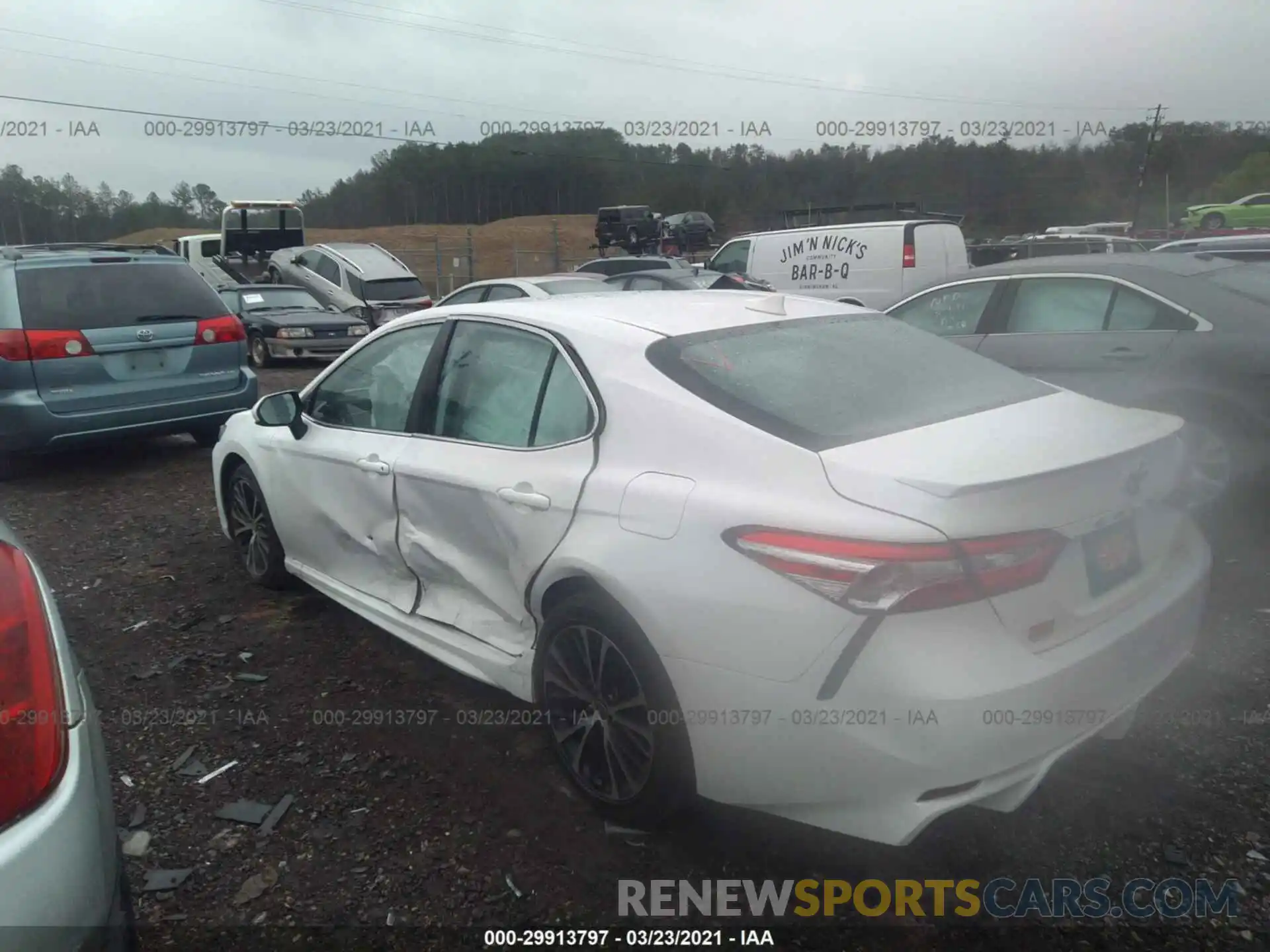 3 Photograph of a damaged car 4T1G11AK7LU359761 TOYOTA CAMRY 2020