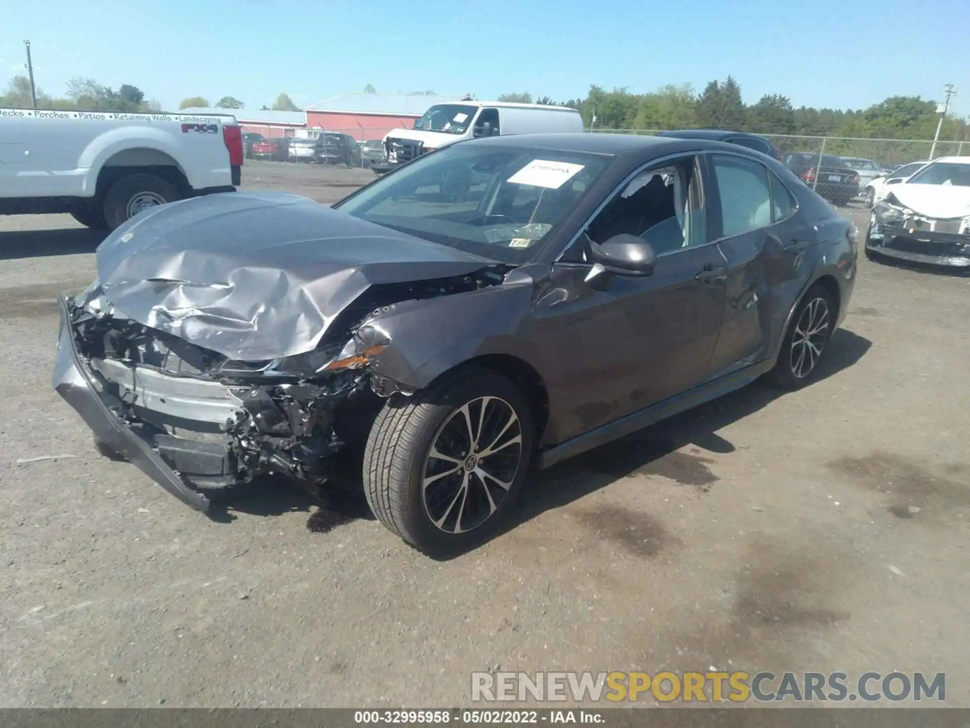 2 Photograph of a damaged car 4T1G11AK7LU359968 TOYOTA CAMRY 2020