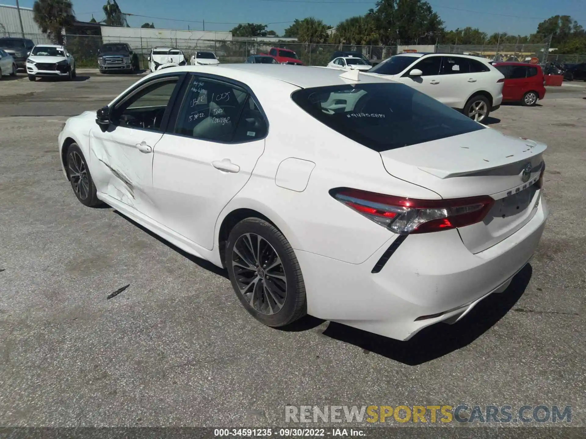 3 Photograph of a damaged car 4T1G11AK7LU360358 TOYOTA CAMRY 2020