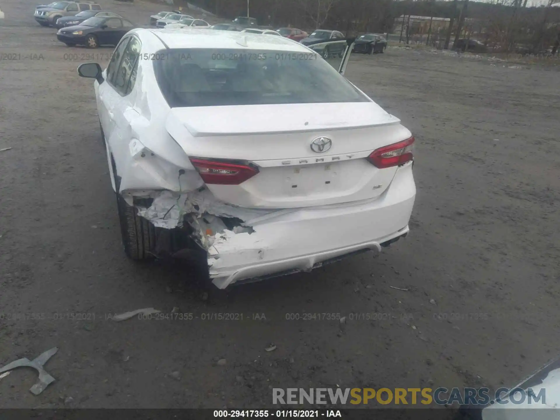 6 Photograph of a damaged car 4T1G11AK7LU361039 TOYOTA CAMRY 2020