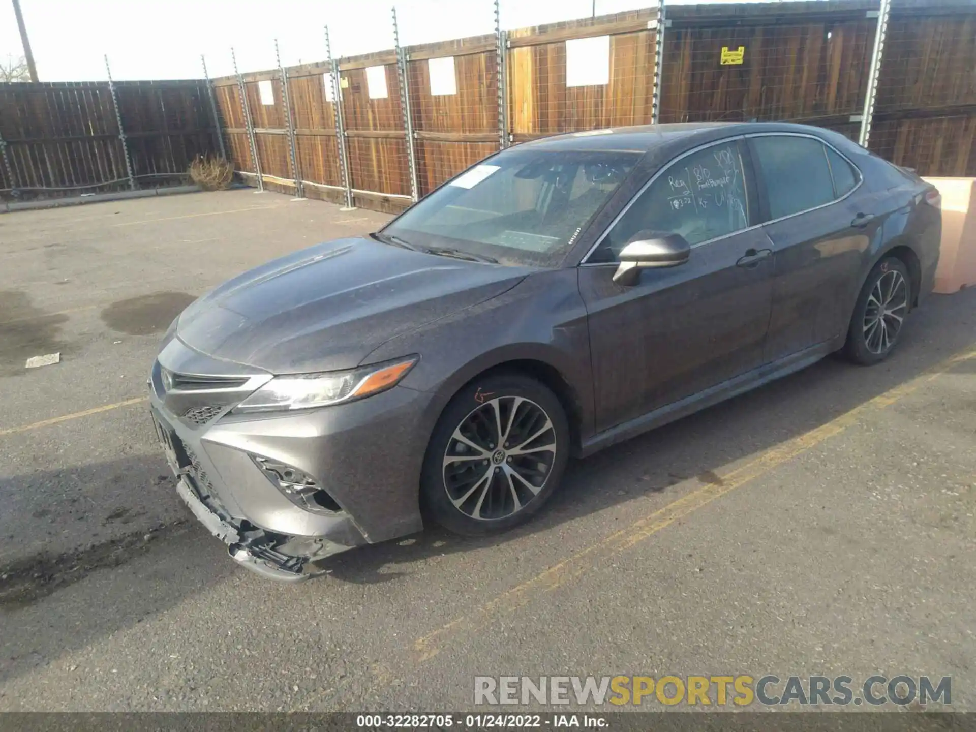 2 Photograph of a damaged car 4T1G11AK7LU362868 TOYOTA CAMRY 2020