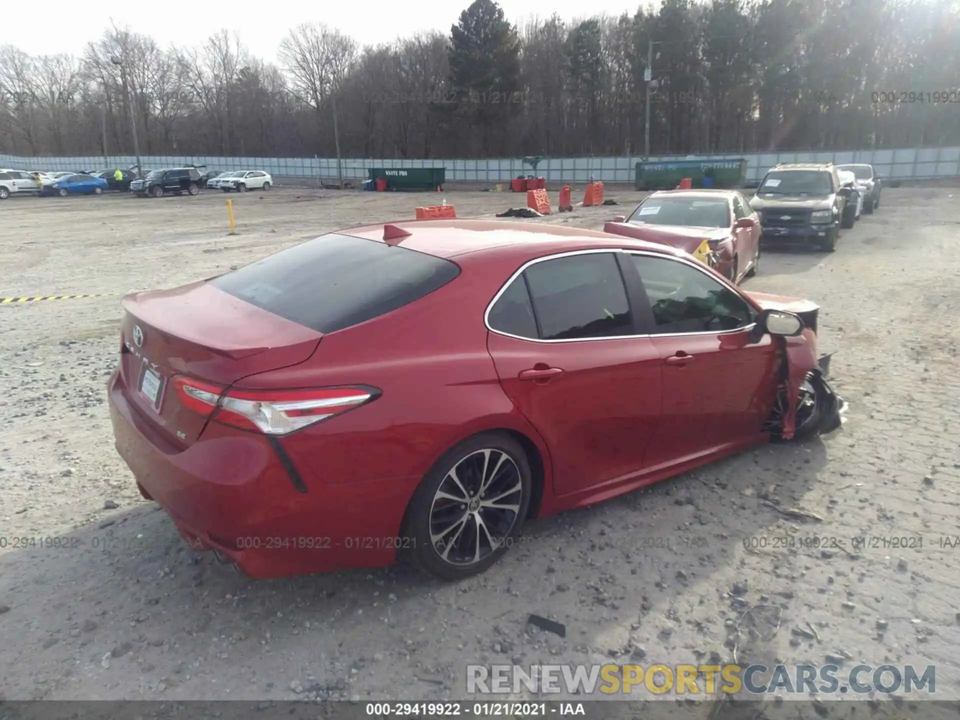 4 Photograph of a damaged car 4T1G11AK7LU366600 TOYOTA CAMRY 2020