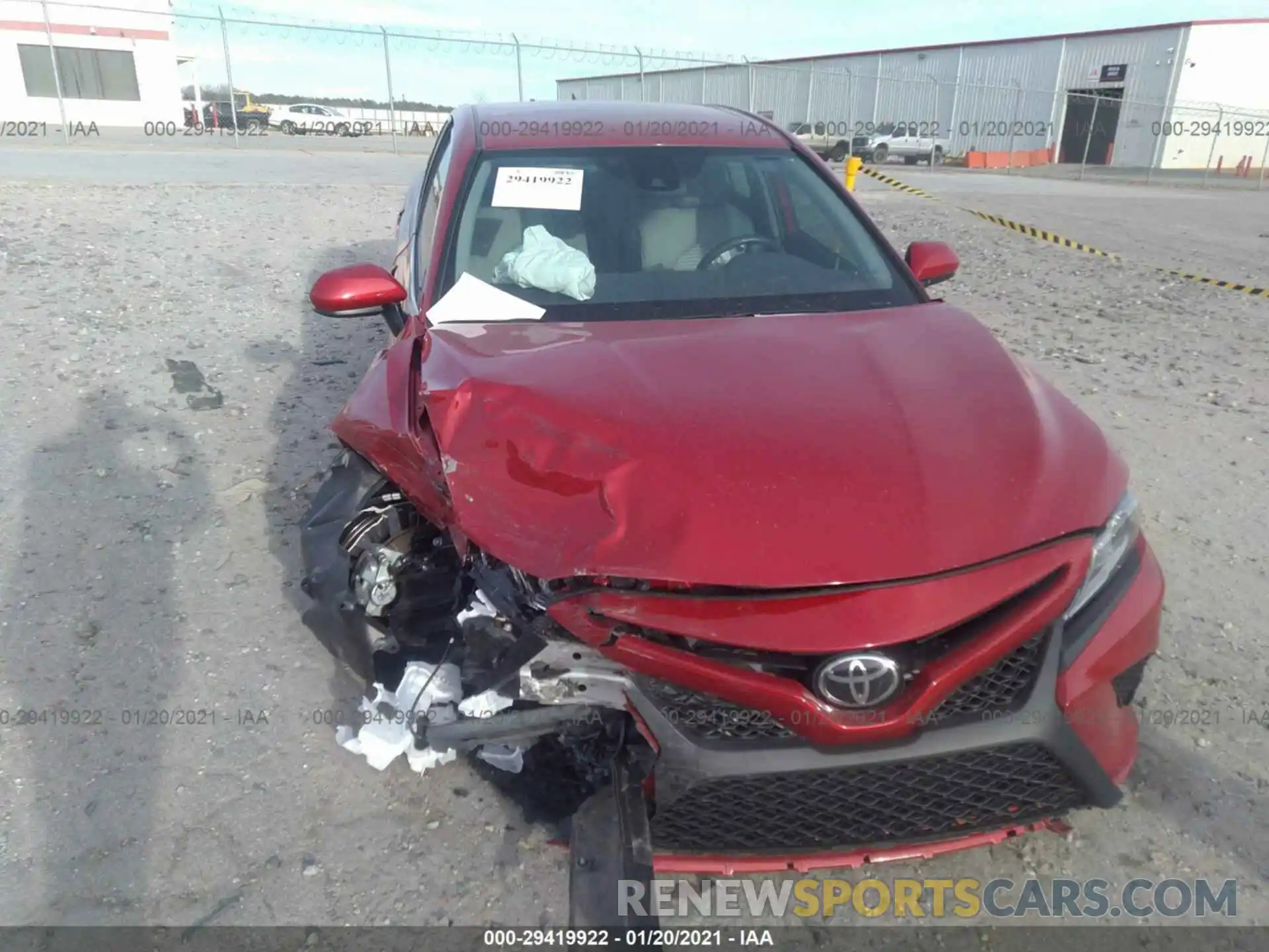 6 Photograph of a damaged car 4T1G11AK7LU366600 TOYOTA CAMRY 2020