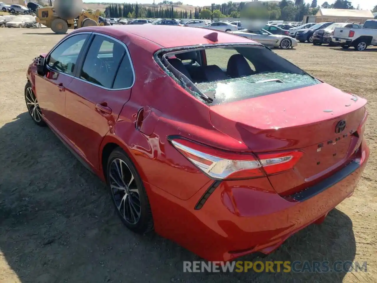 3 Photograph of a damaged car 4T1G11AK7LU370811 TOYOTA CAMRY 2020