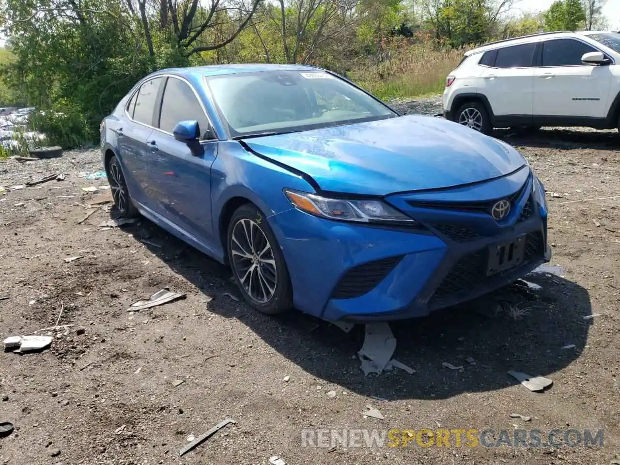 1 Photograph of a damaged car 4T1G11AK7LU373272 TOYOTA CAMRY 2020