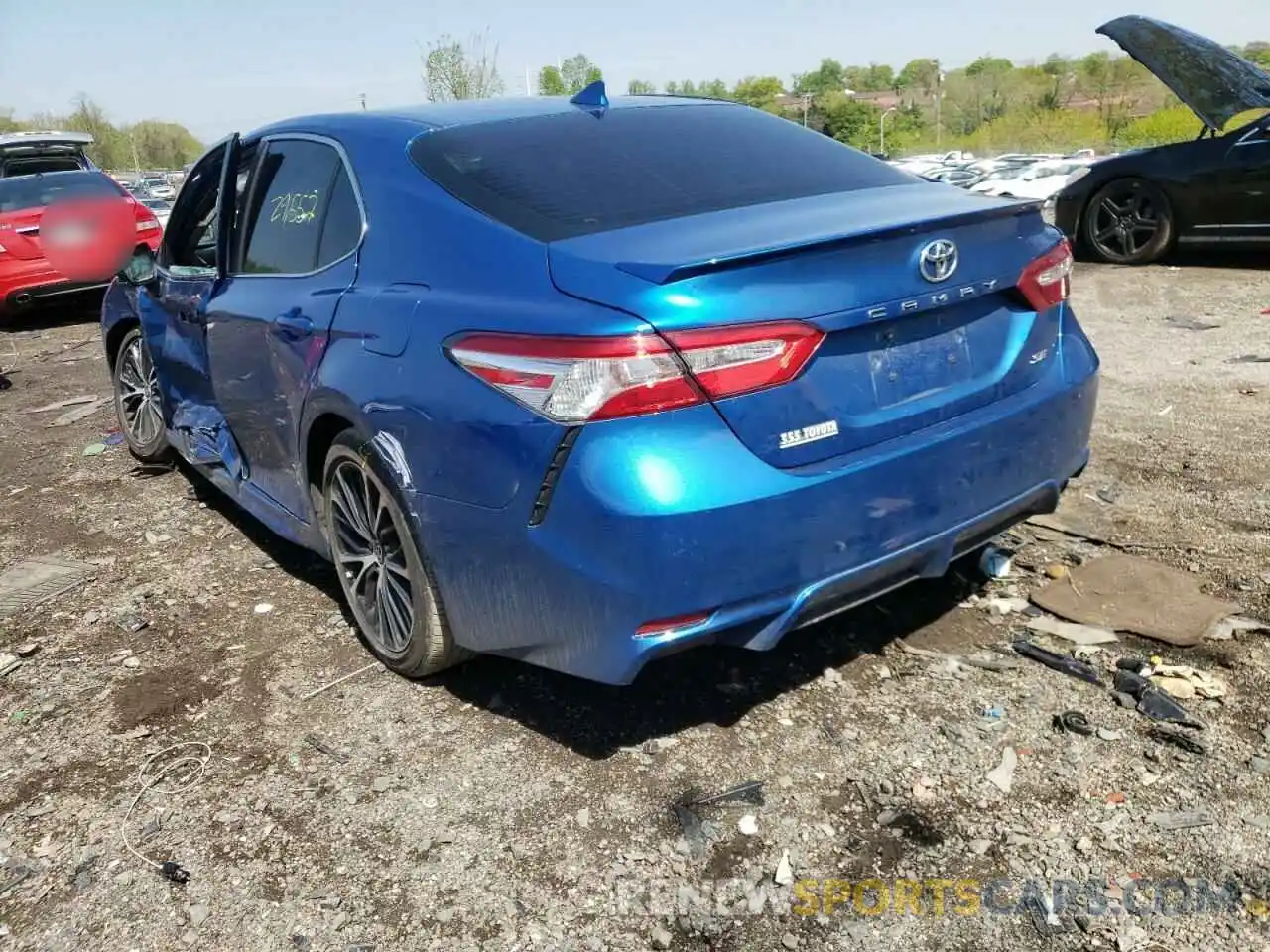 3 Photograph of a damaged car 4T1G11AK7LU373272 TOYOTA CAMRY 2020