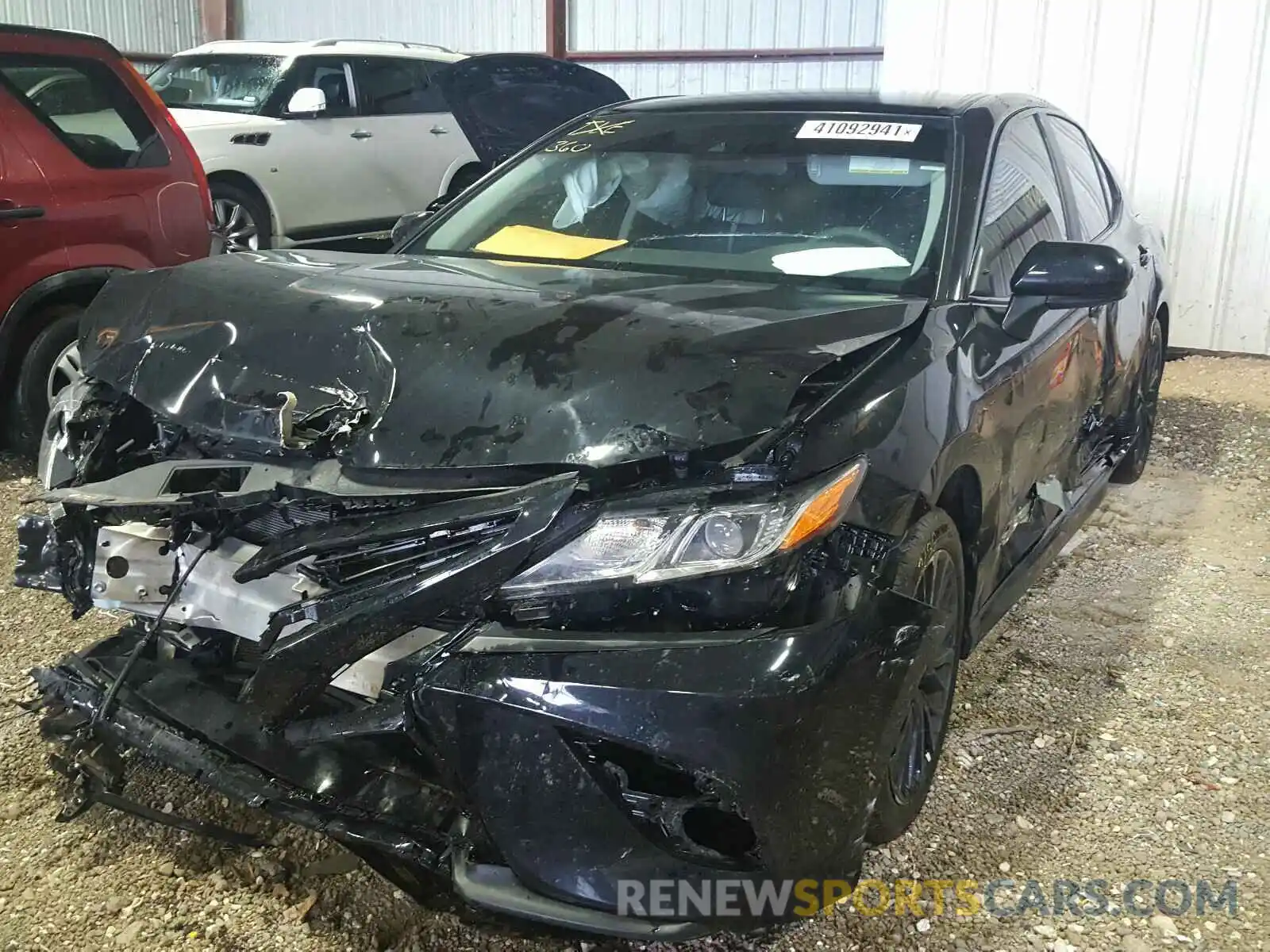 2 Photograph of a damaged car 4T1G11AK7LU380089 TOYOTA CAMRY 2020