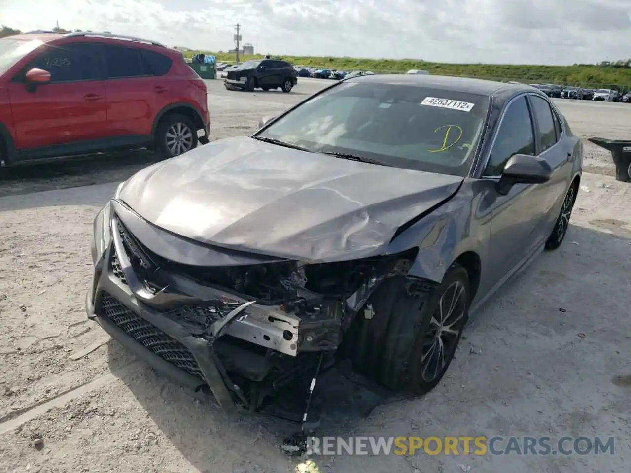 2 Photograph of a damaged car 4T1G11AK7LU382490 TOYOTA CAMRY 2020