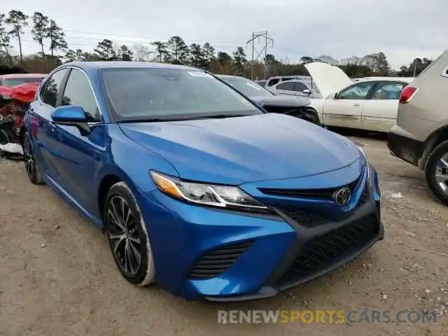 1 Photograph of a damaged car 4T1G11AK7LU383333 TOYOTA CAMRY 2020