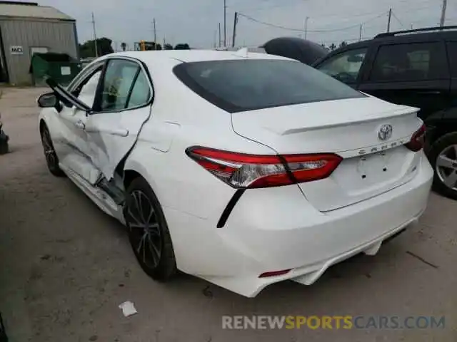 3 Photograph of a damaged car 4T1G11AK7LU385079 TOYOTA CAMRY 2020