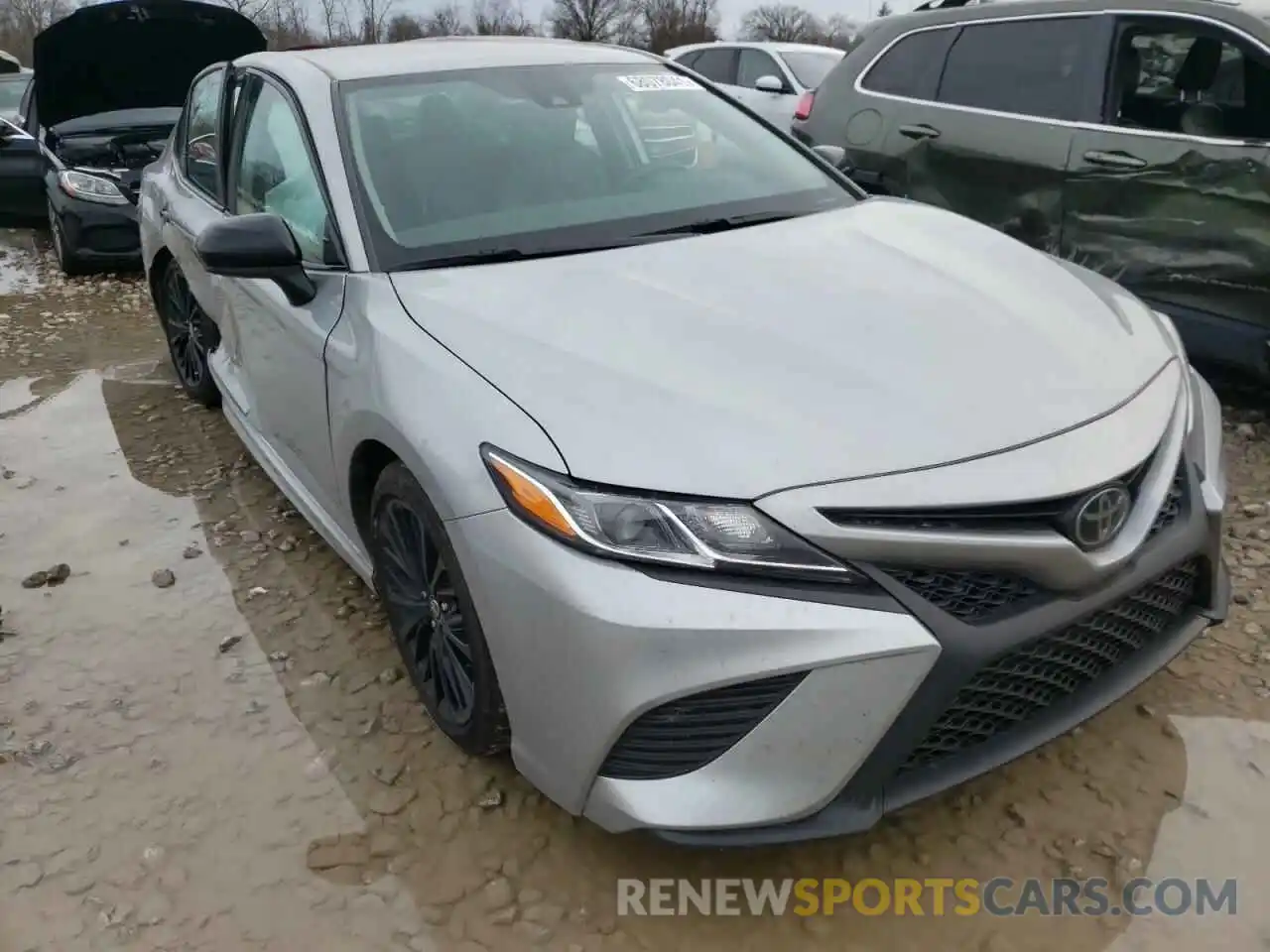 1 Photograph of a damaged car 4T1G11AK7LU387379 TOYOTA CAMRY 2020