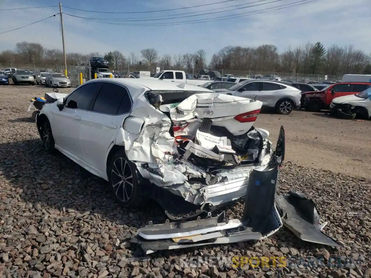 3 Photograph of a damaged car 4T1G11AK7LU390556 TOYOTA CAMRY 2020