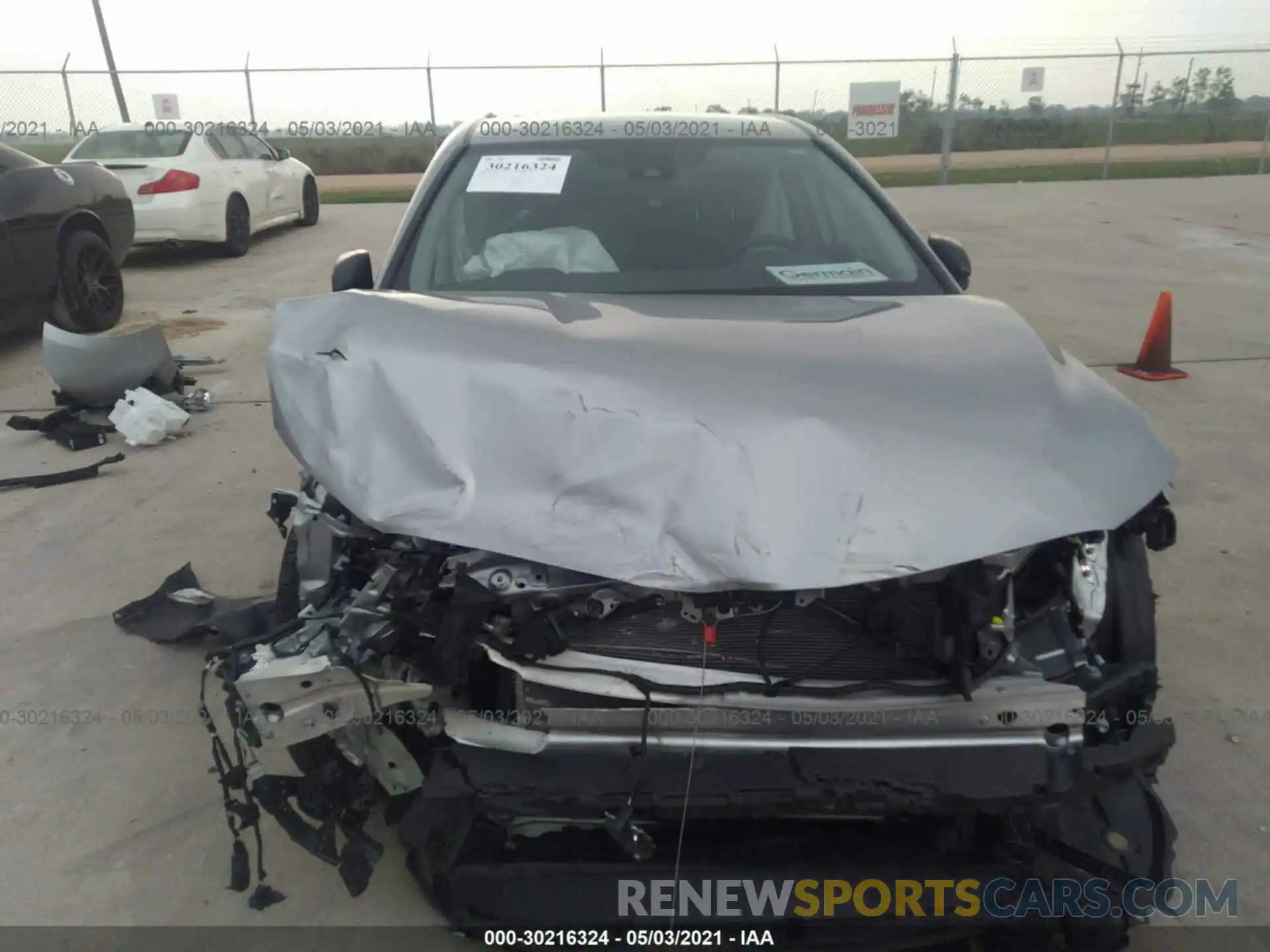 6 Photograph of a damaged car 4T1G11AK7LU391030 TOYOTA CAMRY 2020