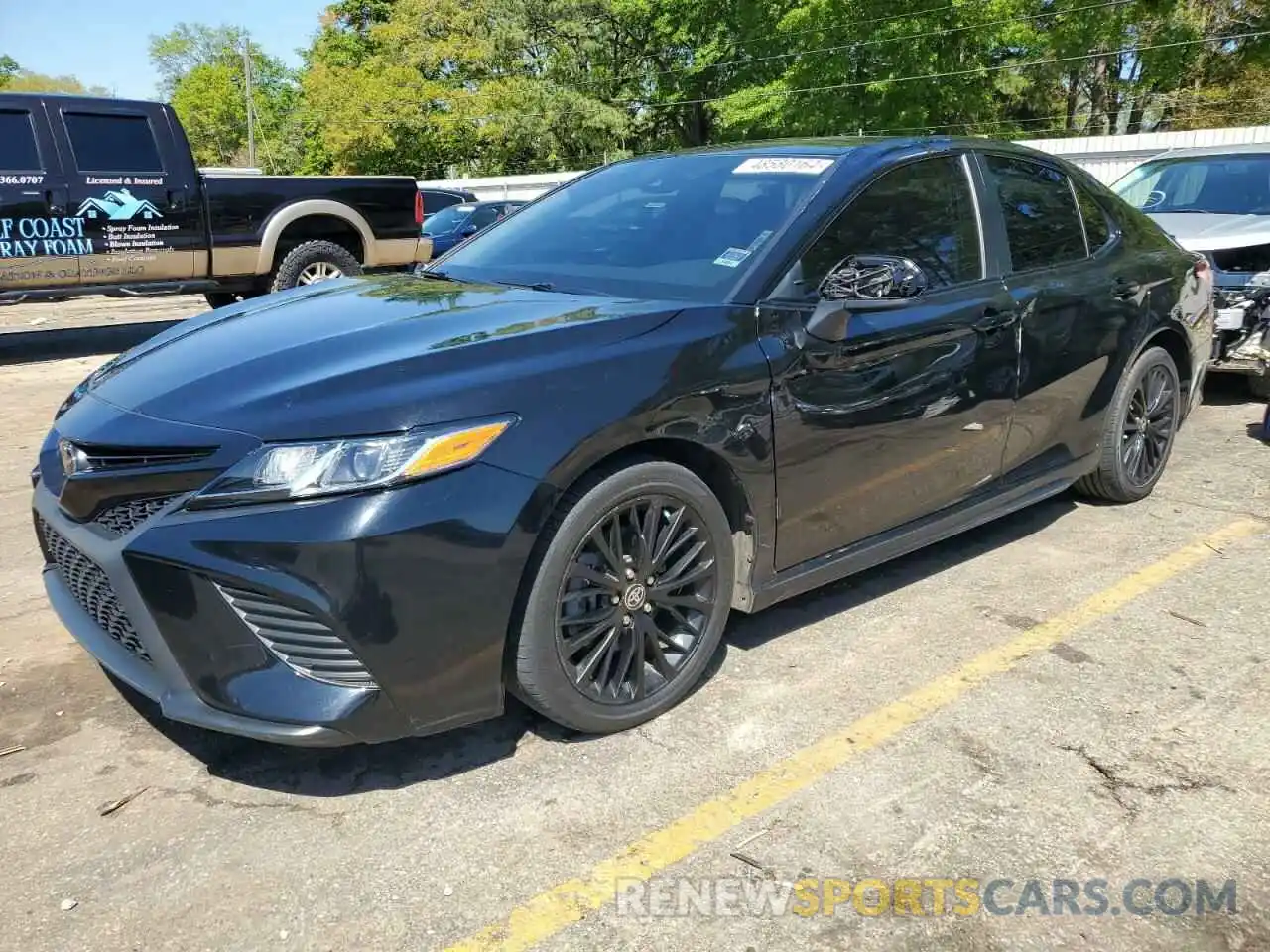 1 Photograph of a damaged car 4T1G11AK7LU400129 TOYOTA CAMRY 2020