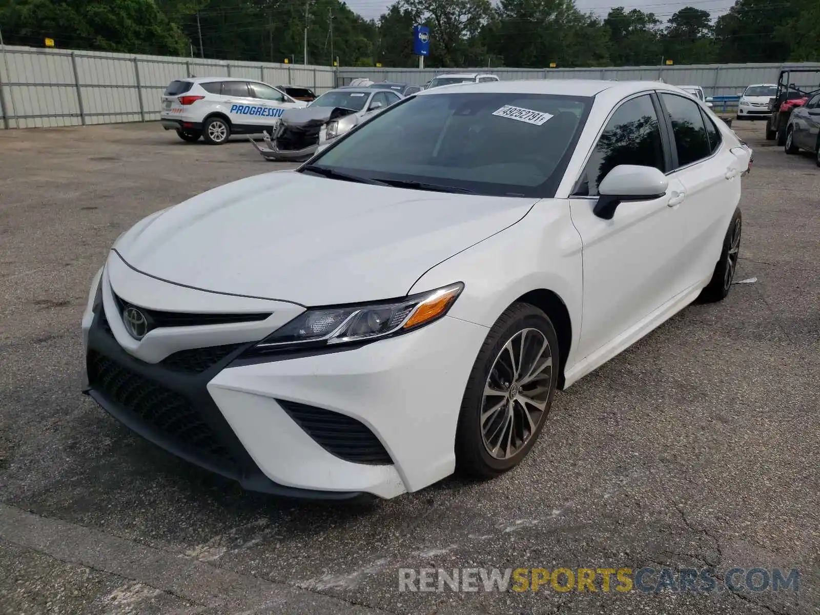 2 Photograph of a damaged car 4T1G11AK7LU502238 TOYOTA CAMRY 2020