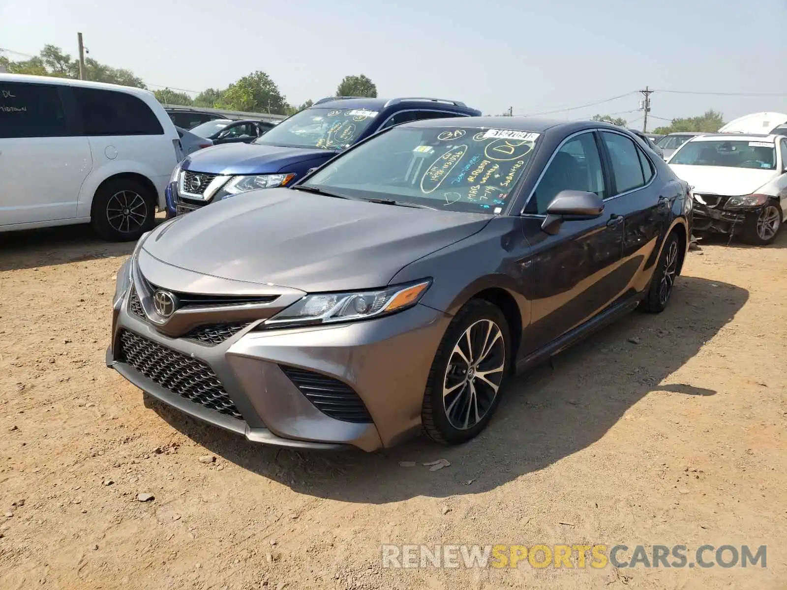 2 Photograph of a damaged car 4T1G11AK7LU857717 TOYOTA CAMRY 2020