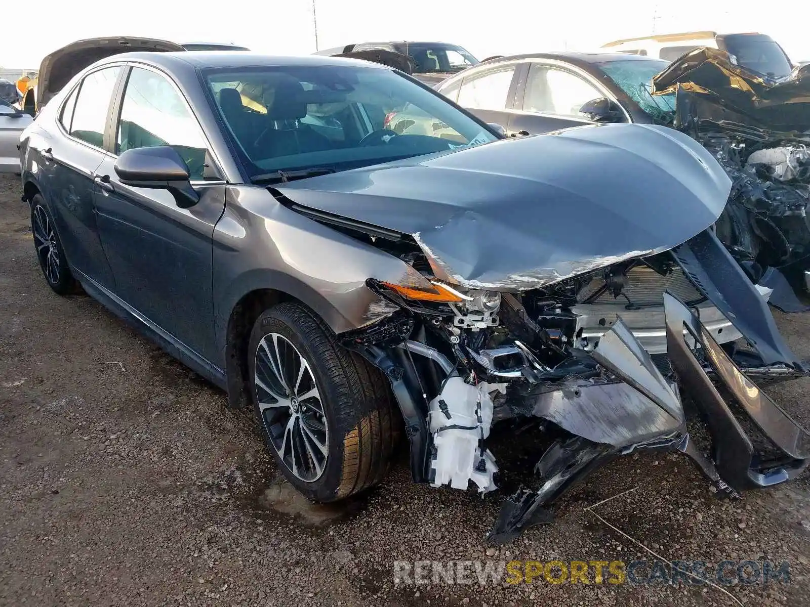 1 Photograph of a damaged car 4T1G11AK7LU857801 TOYOTA CAMRY 2020