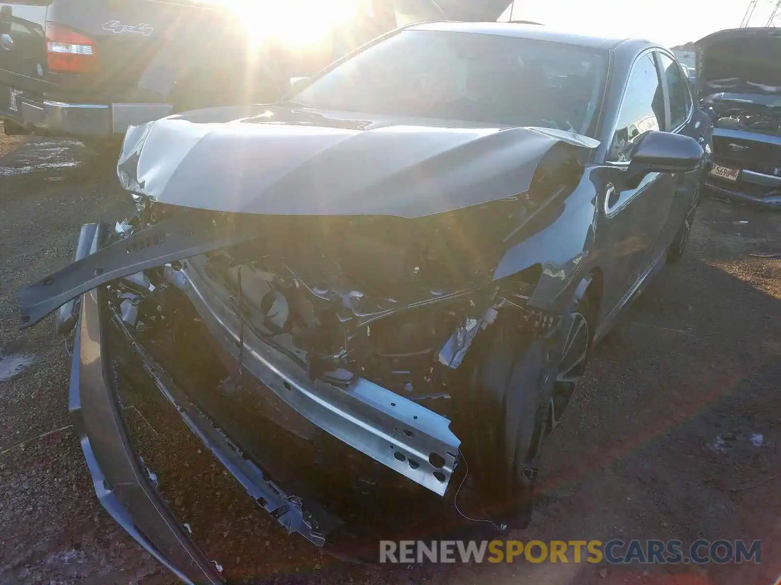 2 Photograph of a damaged car 4T1G11AK7LU857801 TOYOTA CAMRY 2020