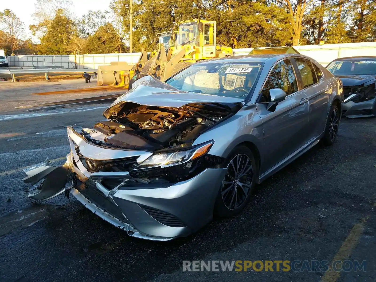 2 Photograph of a damaged car 4T1G11AK7LU860701 TOYOTA CAMRY 2020