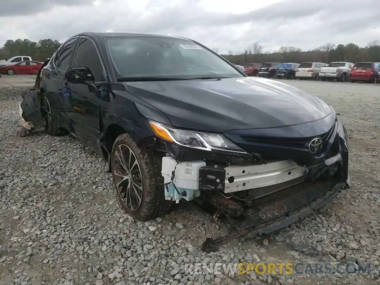 1 Photograph of a damaged car 4T1G11AK7LU865560 TOYOTA CAMRY 2020