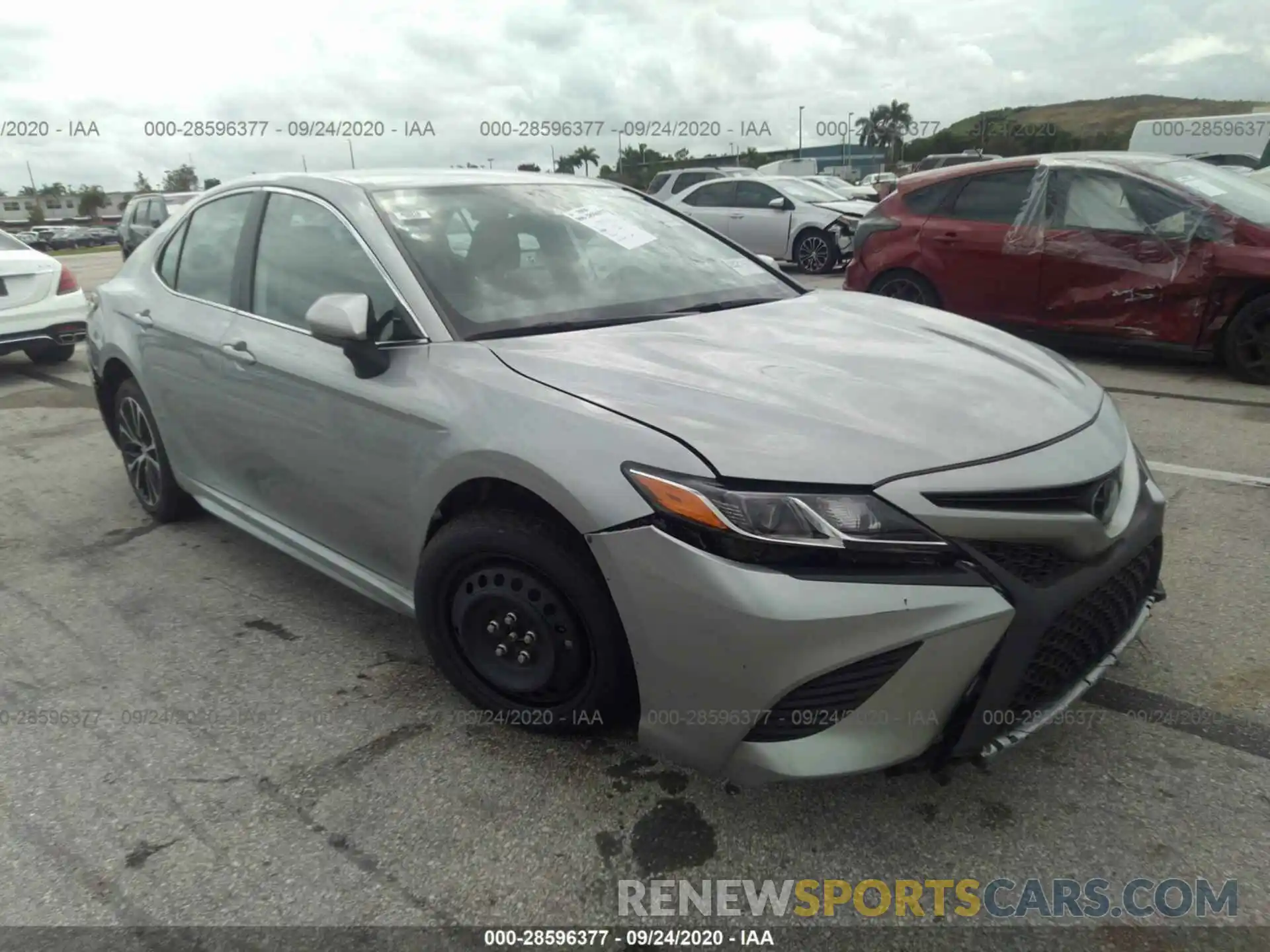 1 Photograph of a damaged car 4T1G11AK7LU868216 TOYOTA CAMRY 2020