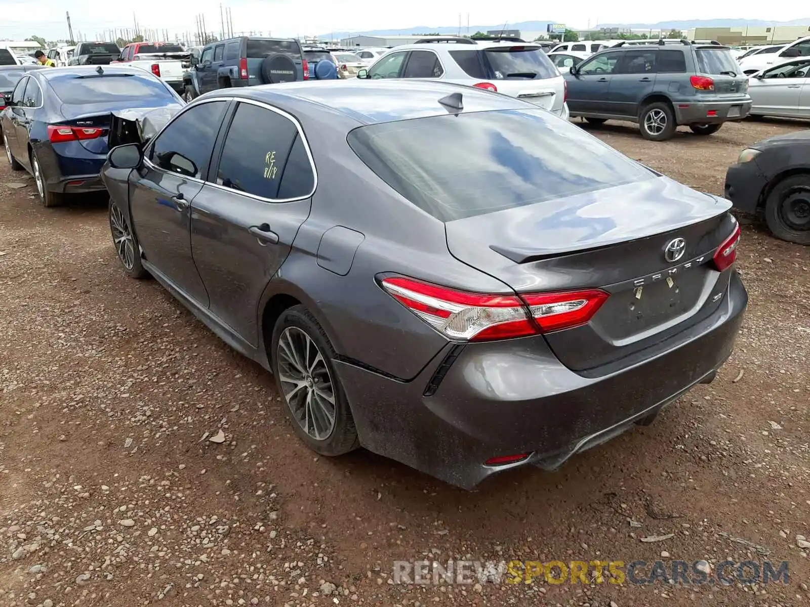 3 Photograph of a damaged car 4T1G11AK7LU869558 TOYOTA CAMRY 2020