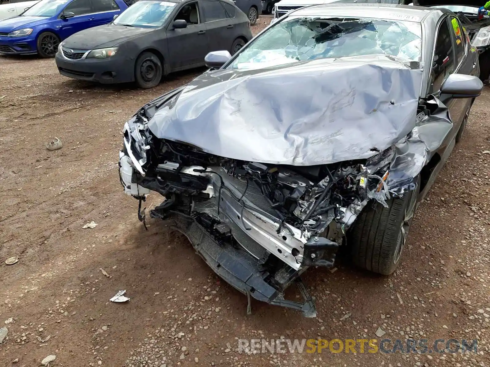 9 Photograph of a damaged car 4T1G11AK7LU869558 TOYOTA CAMRY 2020