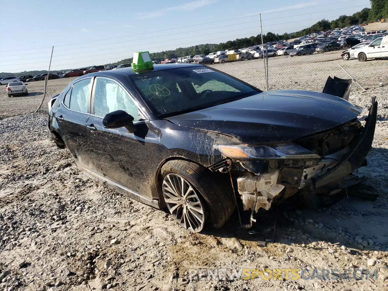 1 Photograph of a damaged car 4T1G11AK7LU870192 TOYOTA CAMRY 2020