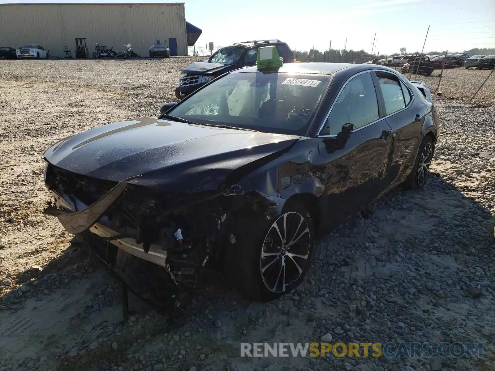 2 Photograph of a damaged car 4T1G11AK7LU870192 TOYOTA CAMRY 2020