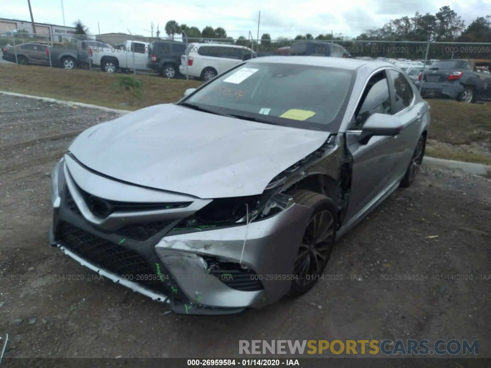 6 Photograph of a damaged car 4T1G11AK7LU871133 TOYOTA CAMRY 2020