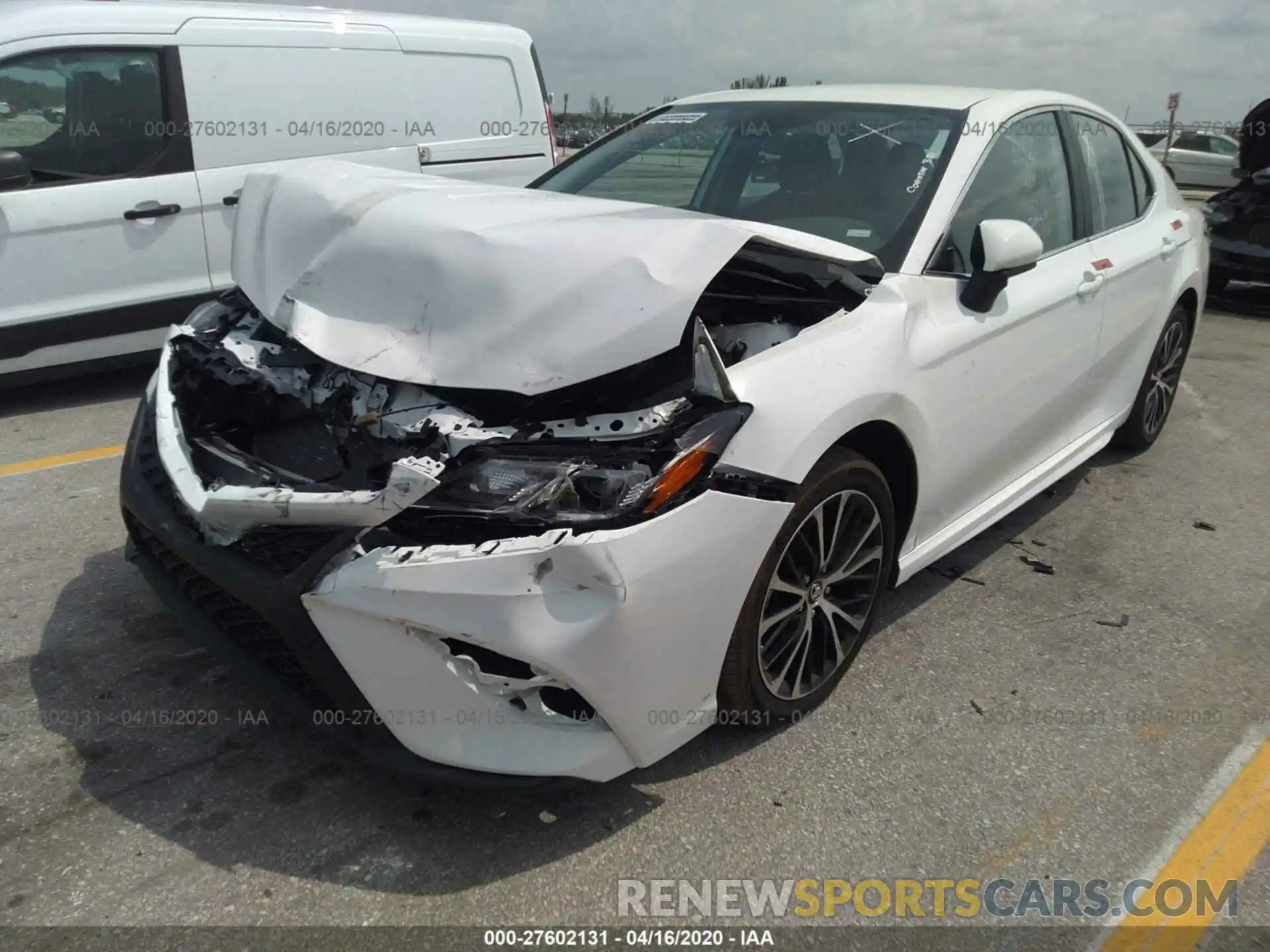 2 Photograph of a damaged car 4T1G11AK7LU871455 TOYOTA CAMRY 2020