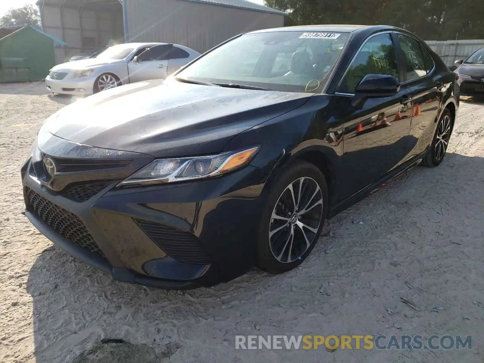 2 Photograph of a damaged car 4T1G11AK7LU873061 TOYOTA CAMRY 2020