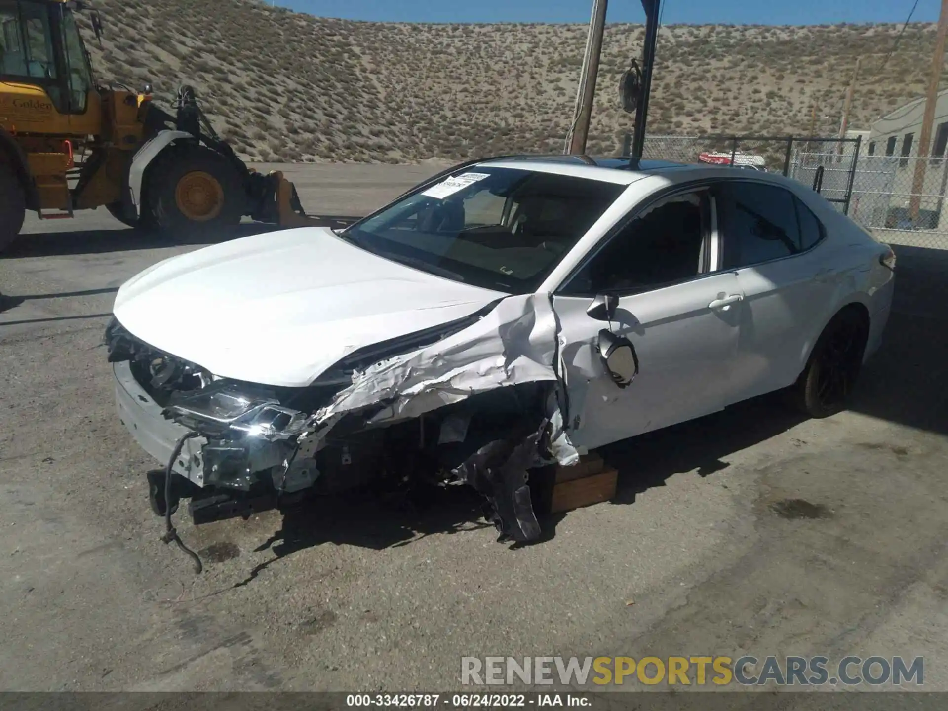 2 Photograph of a damaged car 4T1G11AK7LU873156 TOYOTA CAMRY 2020