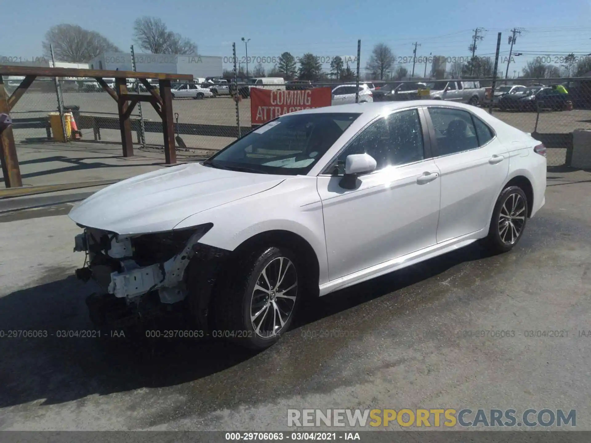 2 Photograph of a damaged car 4T1G11AK7LU874744 TOYOTA CAMRY 2020