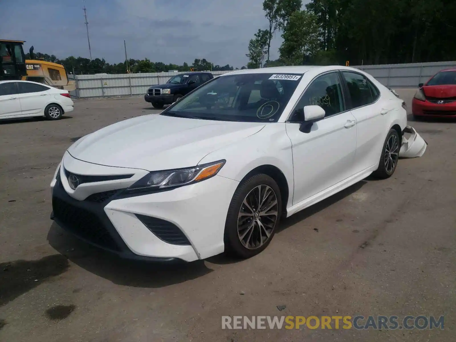 2 Photograph of a damaged car 4T1G11AK7LU875599 TOYOTA CAMRY 2020