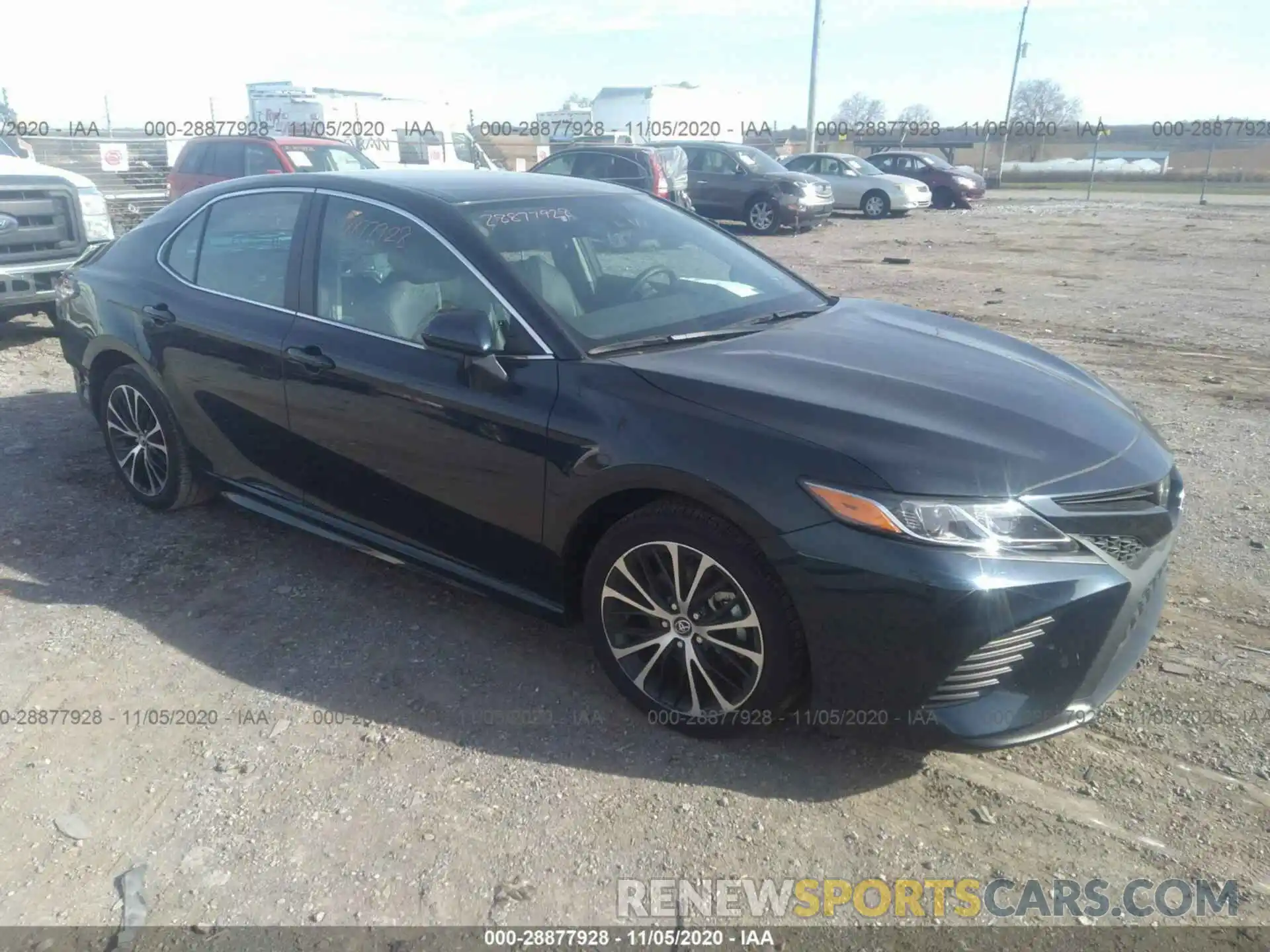 1 Photograph of a damaged car 4T1G11AK7LU876624 TOYOTA CAMRY 2020