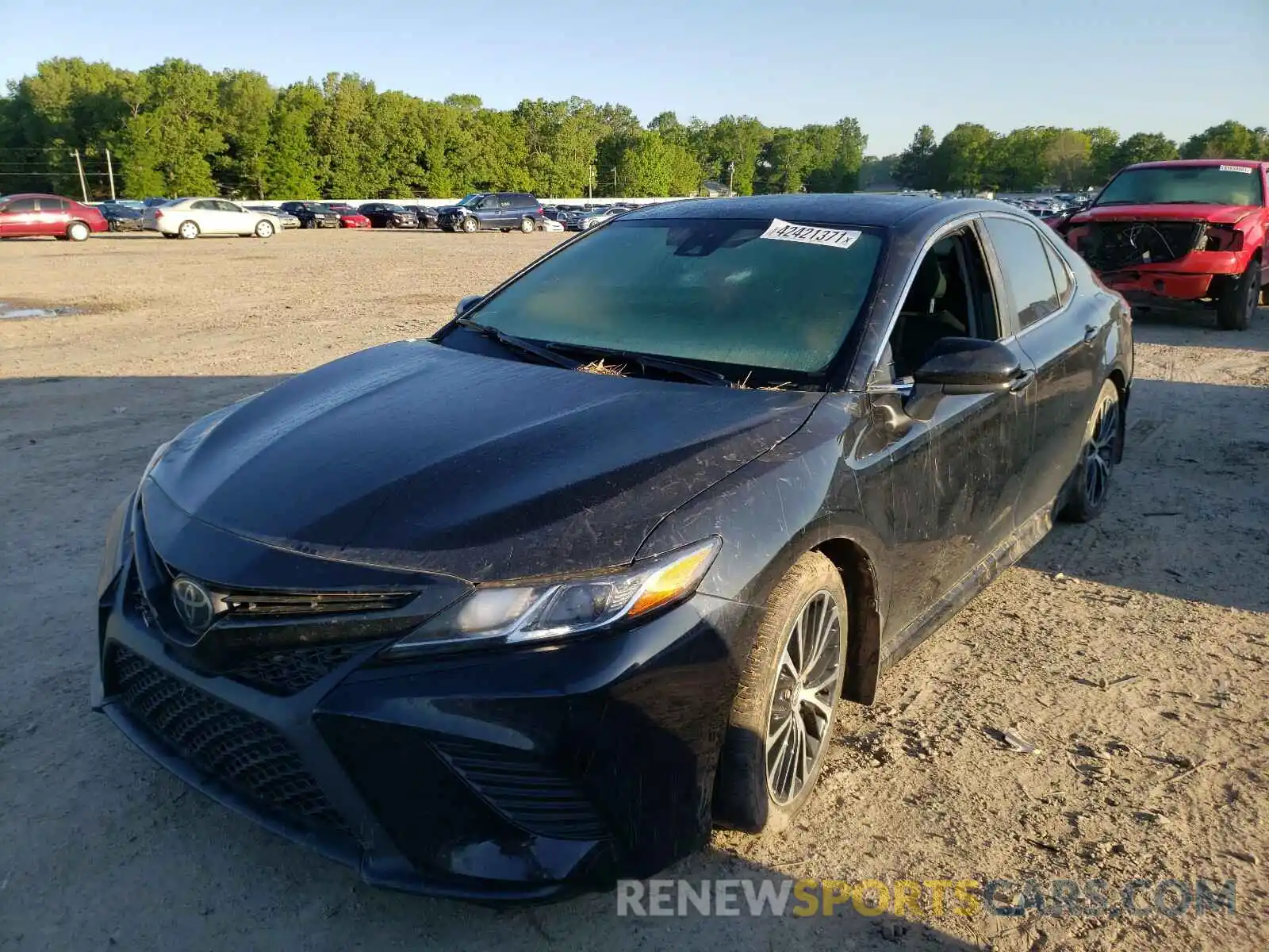 2 Photograph of a damaged car 4T1G11AK7LU877661 TOYOTA CAMRY 2020