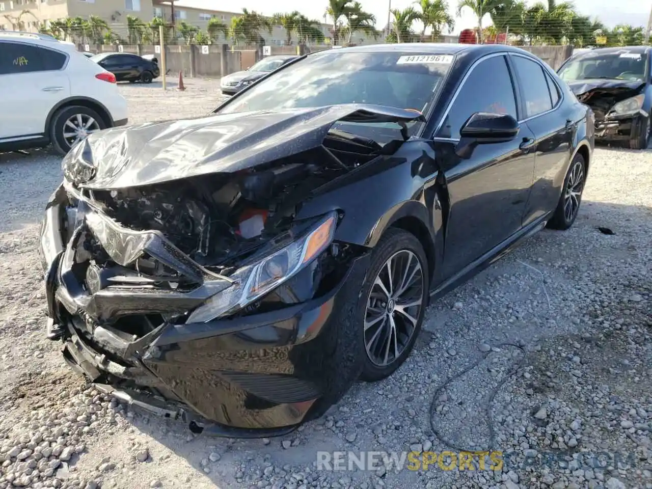 2 Photograph of a damaged car 4T1G11AK7LU878874 TOYOTA CAMRY 2020