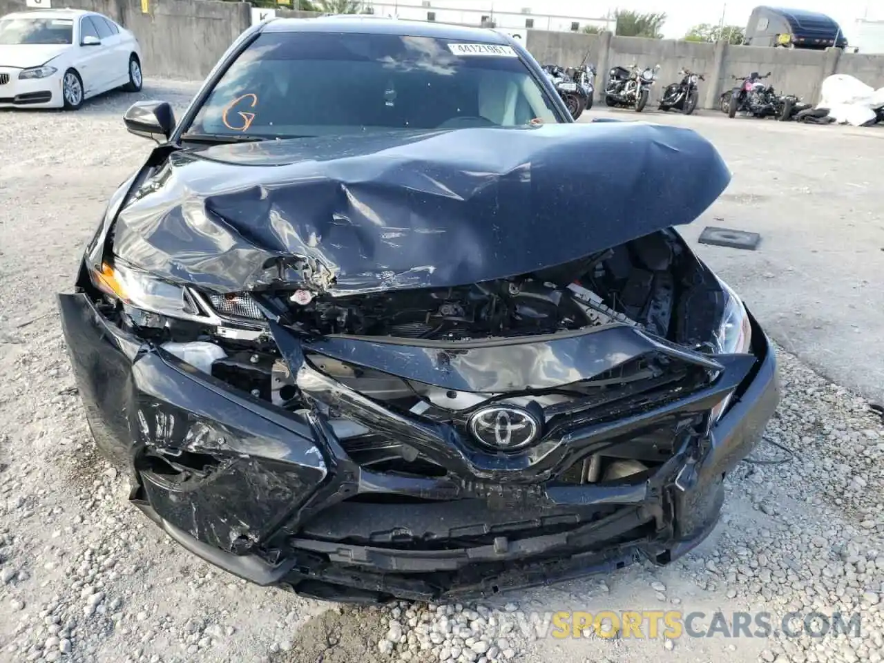 9 Photograph of a damaged car 4T1G11AK7LU878874 TOYOTA CAMRY 2020