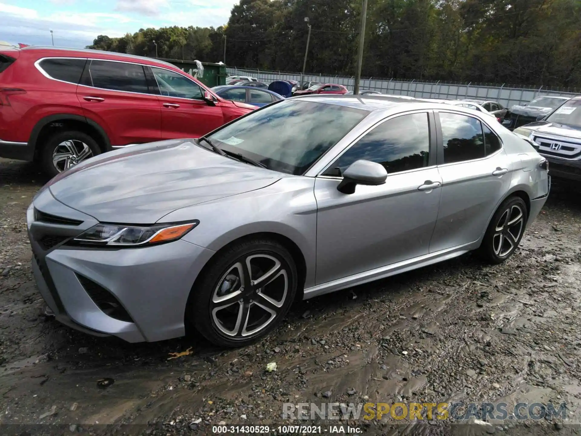 2 Photograph of a damaged car 4T1G11AK7LU881855 TOYOTA CAMRY 2020