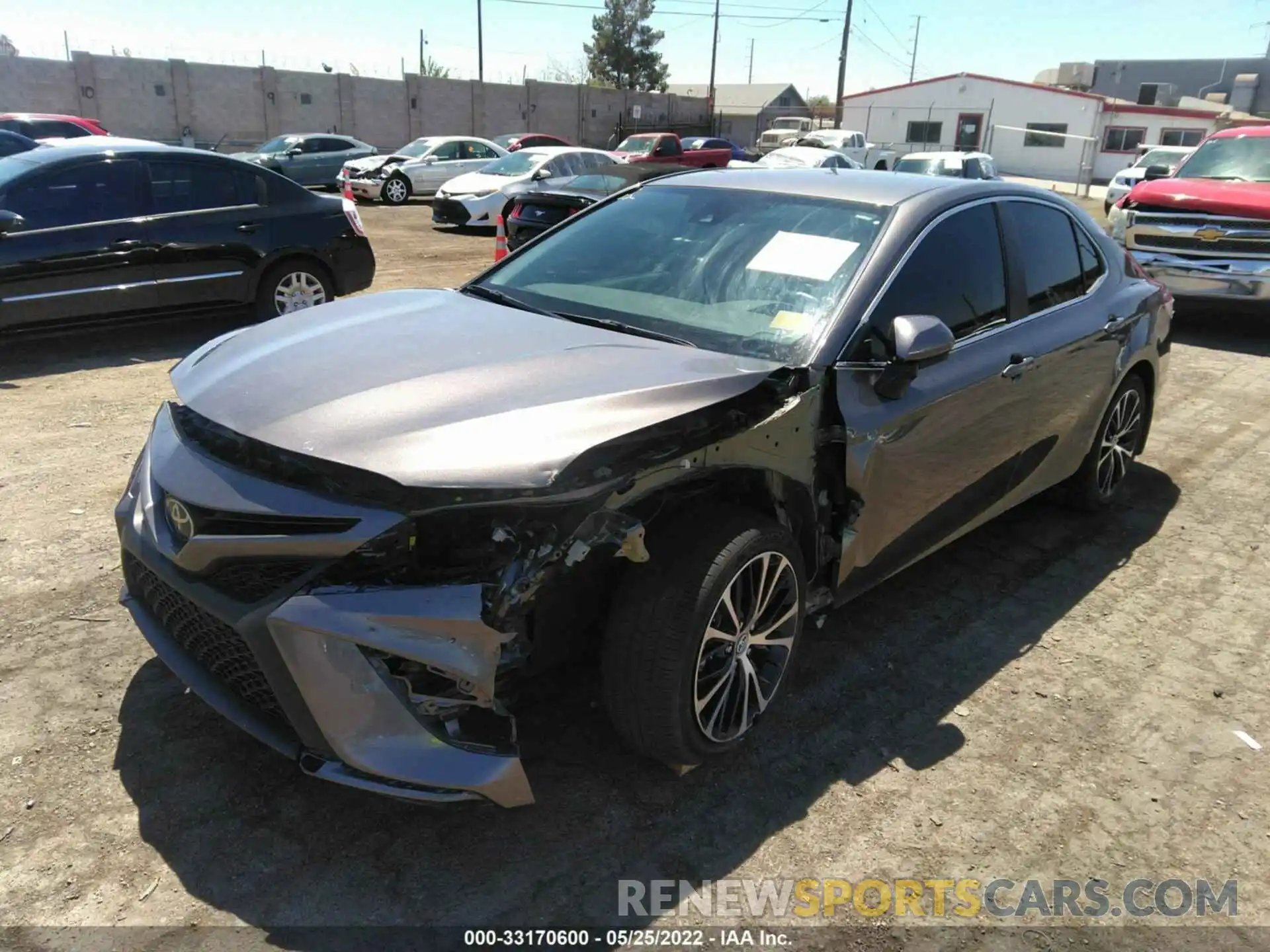 2 Photograph of a damaged car 4T1G11AK7LU882651 TOYOTA CAMRY 2020