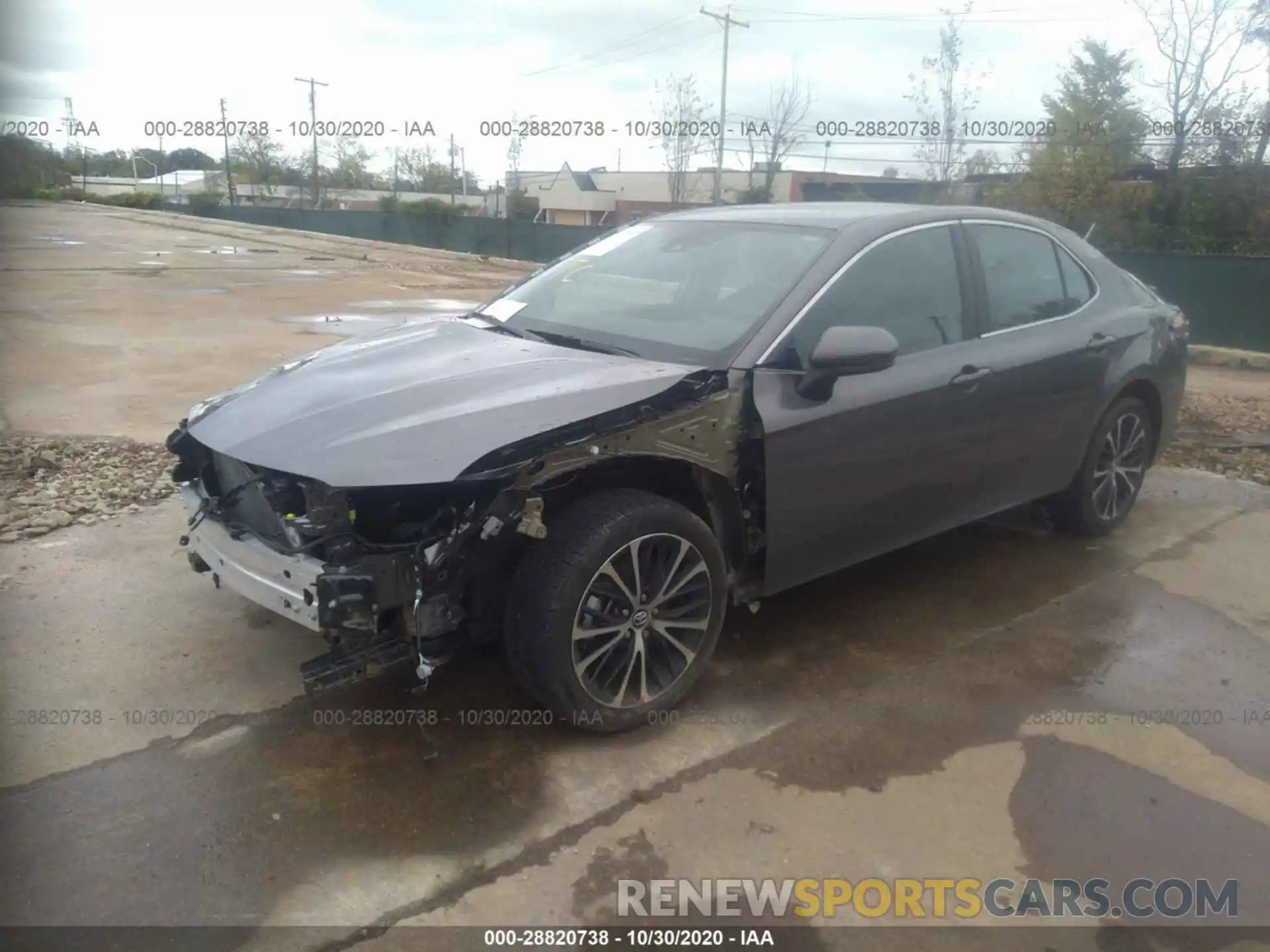 2 Photograph of a damaged car 4T1G11AK7LU883556 TOYOTA CAMRY 2020