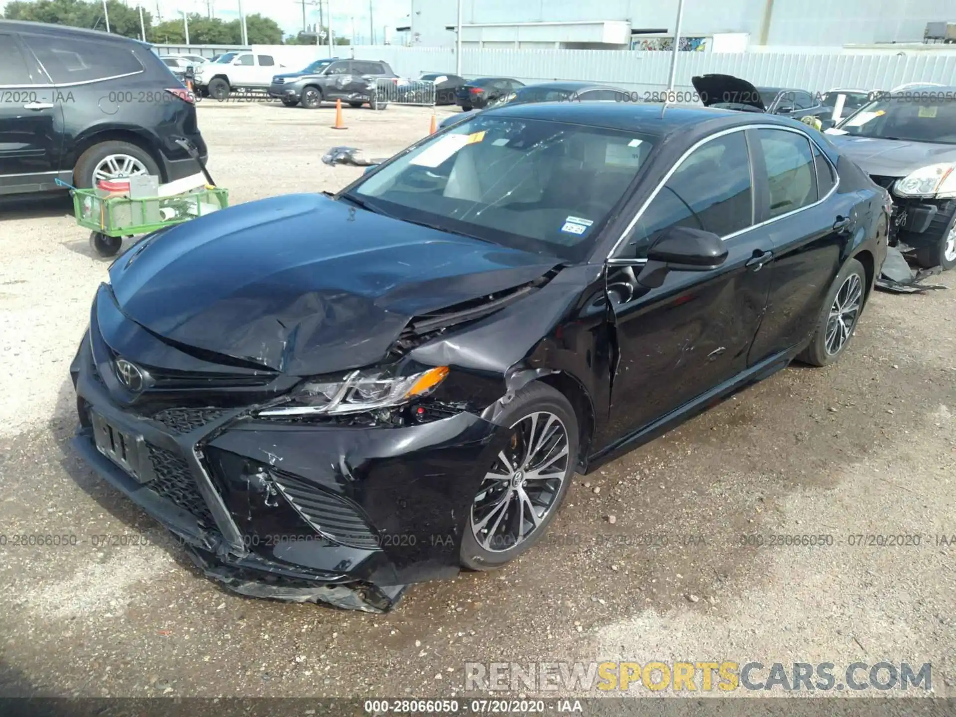 2 Photograph of a damaged car 4T1G11AK7LU884691 TOYOTA CAMRY 2020