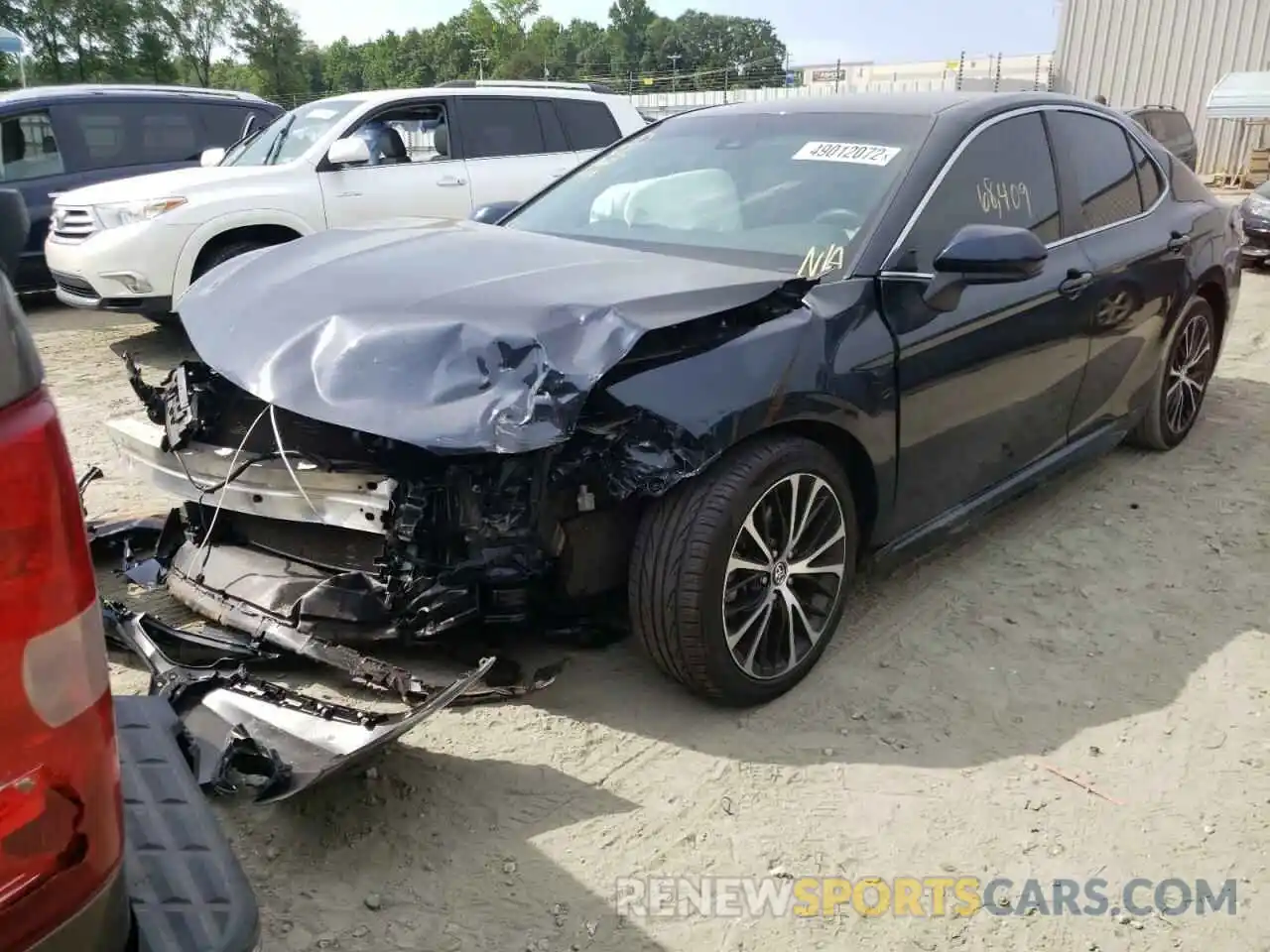 2 Photograph of a damaged car 4T1G11AK7LU891687 TOYOTA CAMRY 2020